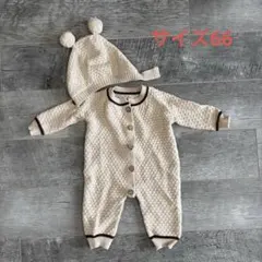 ロンパースと帽子セット