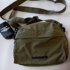 UMBRO ショルダーバッグ　カーキ