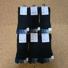 ユニクロ マルチフィンガーショートソックス メンズ 靴下 ５本指ソックス 黒