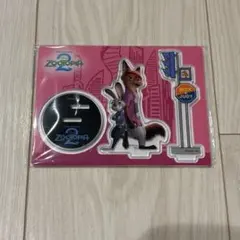 ズートピア　ニックとジュディ　アクリルスタンドフロップス