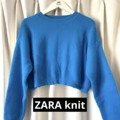 ✴︎ZARA knit クロップド丈のニット✴︎