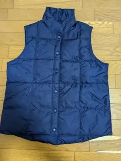 Lands' End ネイビー ダウンベスト