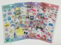 サンリオ クリアキャンディーシール 4枚セット