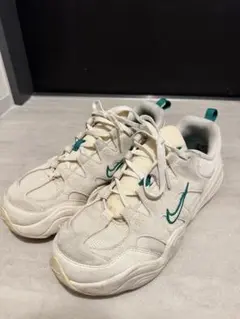 NIKE ナイキ スニーカー 27cm ホワイト グリーン ロゴ