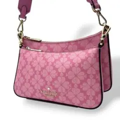美品 kate spade ケイトスペード スペードフラワー ショルダーバッグ