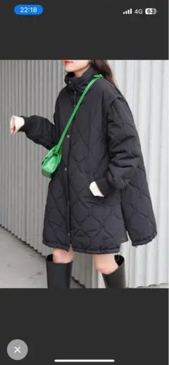 CIAOPANIC TYPY 新品未使用‼️キルティングリバーシブルコート　黒