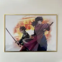 鬼滅の刃 繋ぐ WEBSHOPくじ 義勇と炭治郎 B賞 アクリル色紙