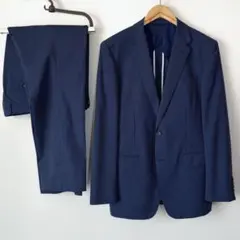 【極美品】MA-JI スーツ ピンストライプ ネイビー A5