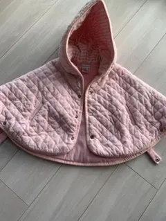 美品　Ralph Lauren ピンクポンチョ 80/12M