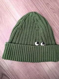 c*o様 ユニクロ アニヤハインドマーチ ニット帽 グリーン