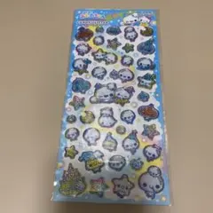 ぷくぷくあわわちゃん　キャンディグリッターステッカー