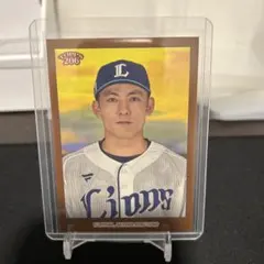 TOPPS 206 栗山巧 埼玉西武ライオンズ カード　パラレル
