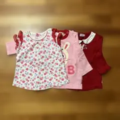 MIKI HOUSE女児用トップス　3枚