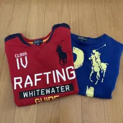 Polo by Ralph Lauren Tシャツ 2枚セット