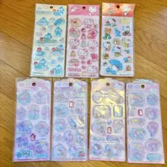 【海外限定 正規品】サンリオ ウォーターシール8枚セット 公式ライセンス品