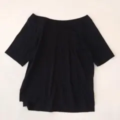 ISSEY MIYAKE Draped Wrap Front Tee Black - メルカリ