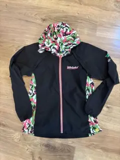 athleta フード付きウィンドブレーカー カモフラージュ（レディース）