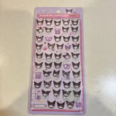 j*o様 正規品 サンリオ ボンボンドロップシールミニ クロミちゃん（匿名配送）