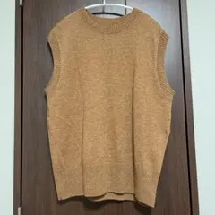 ニットベストウール