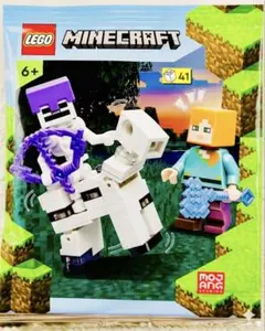 正規品】レゴ マインクラフト スケルトンライダー アレックス