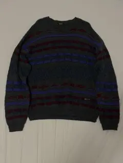 90s ヴィンテージ 3Dニット セーター