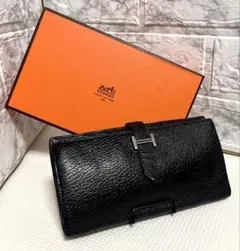 参考価格100万円】エルメス ベアン 3つ折 長財布 ブランド - メルカリ