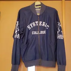 HYSTERIC COLLEGE ジャンパー ネイビー　Sサイズ