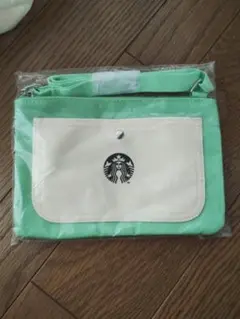 タイ　スタバ　ショルダーバッグ　フレッシュグリーン
