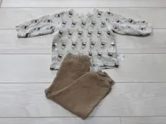ディズニー　プーさん　パジャマセット 100 UNIQLO ユニクロ