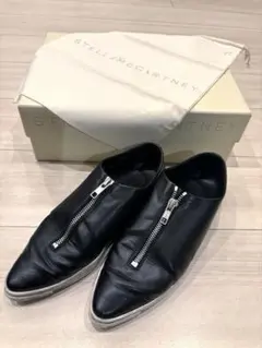 STELLA McCARTNEY ジッパースニーカー 　黒　23cm