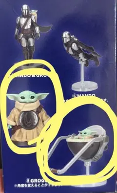 THE MANDALORIAN AND GROGU リトルスタチューコレクション