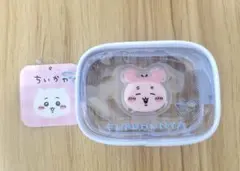 ✨新品 ちいかわぷっくりクリアミニポーチ　古本屋　カニちゃん✨