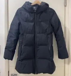 UNIQLO シームレスダウンショートコート S ブラック