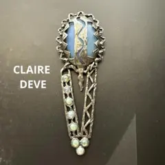 大ぶり　CLAIRE DEVE ブローチ