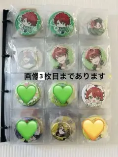 カラフルピーチ 直筆缶バッジ 11人 コンプリート 全員集合 カバー付き