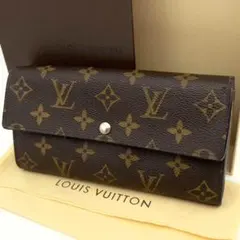 【美品】Louis Vuitton ルイヴィトン ポルトフォイユ・サラ 長財布