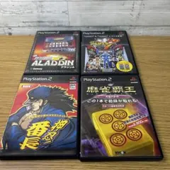 【ジャンク】 PS2 ソフト 4本 まとめ売り PlayStation2 ゲーム