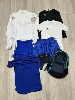 サッカーウェアセット 9点セットadidas PUMAインナーメッシュシンガード