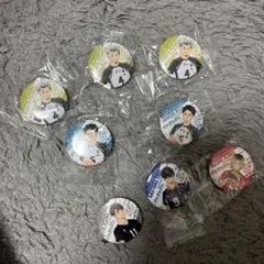 アニメキャラクター缶バッジ 8個セット