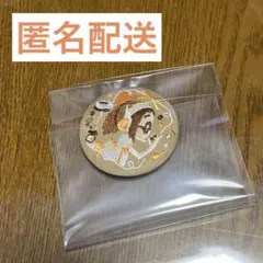 おジャ魔女どれみ　刺繍缶バッジ　藤原はづき　パティシエ服