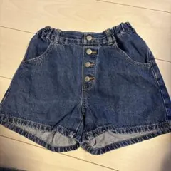 GUデニム ハーフパンツ サイズ140