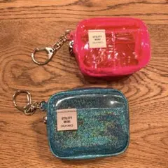 UTILITY MINI マルチポーチ　ジュビリーブルー、ピンク　2個セットのサムネイル