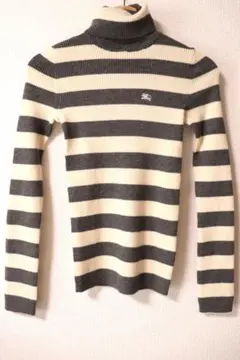 バーバリーブルーレーベル　ボーダーニット38