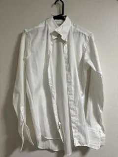 ホワイト ストライプ タキシード用シャツ