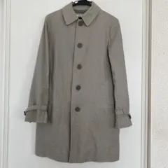 リネン グレー ミディ丈コートのサムネイル