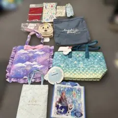 4 ディズニー　トートバッグ　など11点まとめ売る　新品