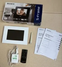 SONY デジタルフォトフレーム DPF-D720 ホワイト 7型