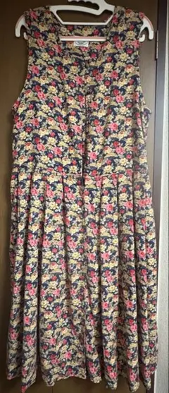 Laura Ashley ローラアシュレイ　ワンピース ジャンパースカート 9