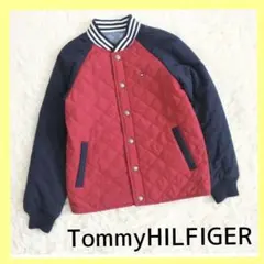 トミーヒルフィガー　リバーシブル　キルティングジャケット　ブルゾン　男の子　上着