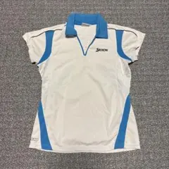Srixon テニス ポロシャツ ホワイト/ブルーのサムネイル